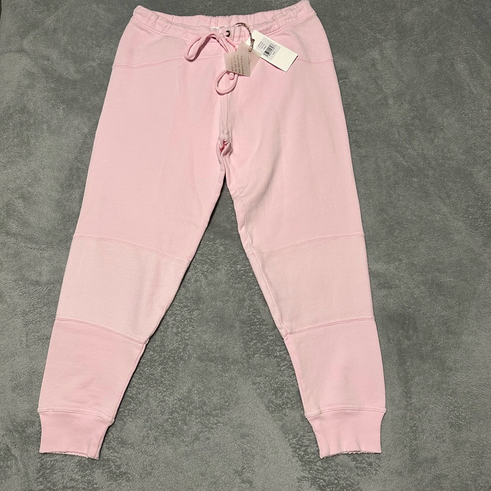 LoveShackFancy Pink Pants Soft and Simple